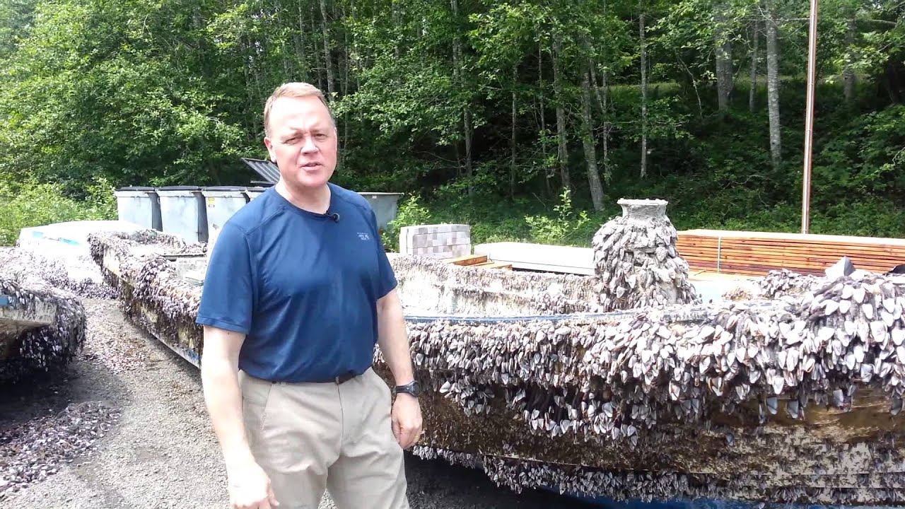 Pat Dooris with possible tsunami boats along Washington coast