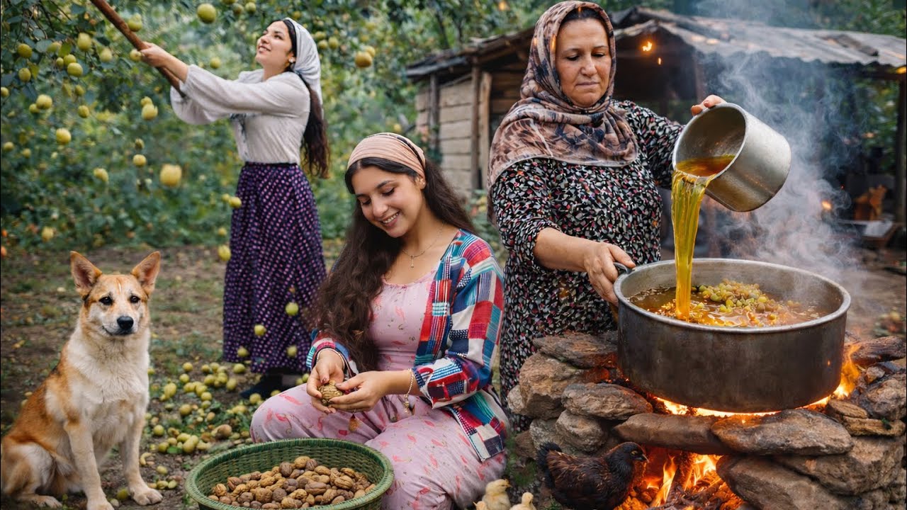 Traditional Honey & Walnut Recipe from the Village