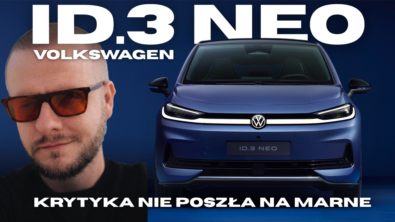 Volkswagen ID.3 NEO, czyli krytykę wzięto na klatę. 
