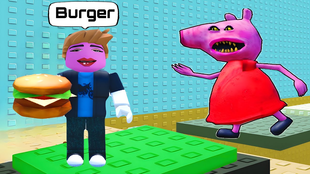 Roblox Hungry Pig Tower Funniest Moments(Trolls&Memes)