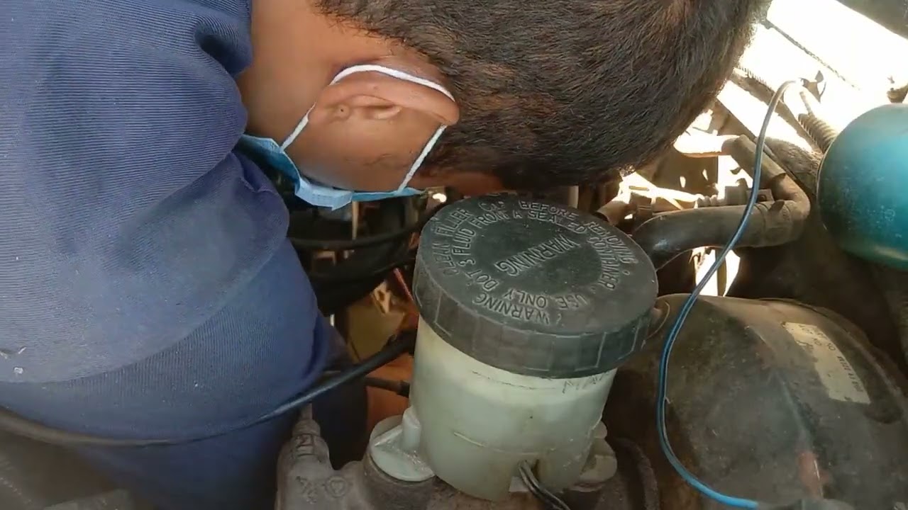 how to change oil kia pride