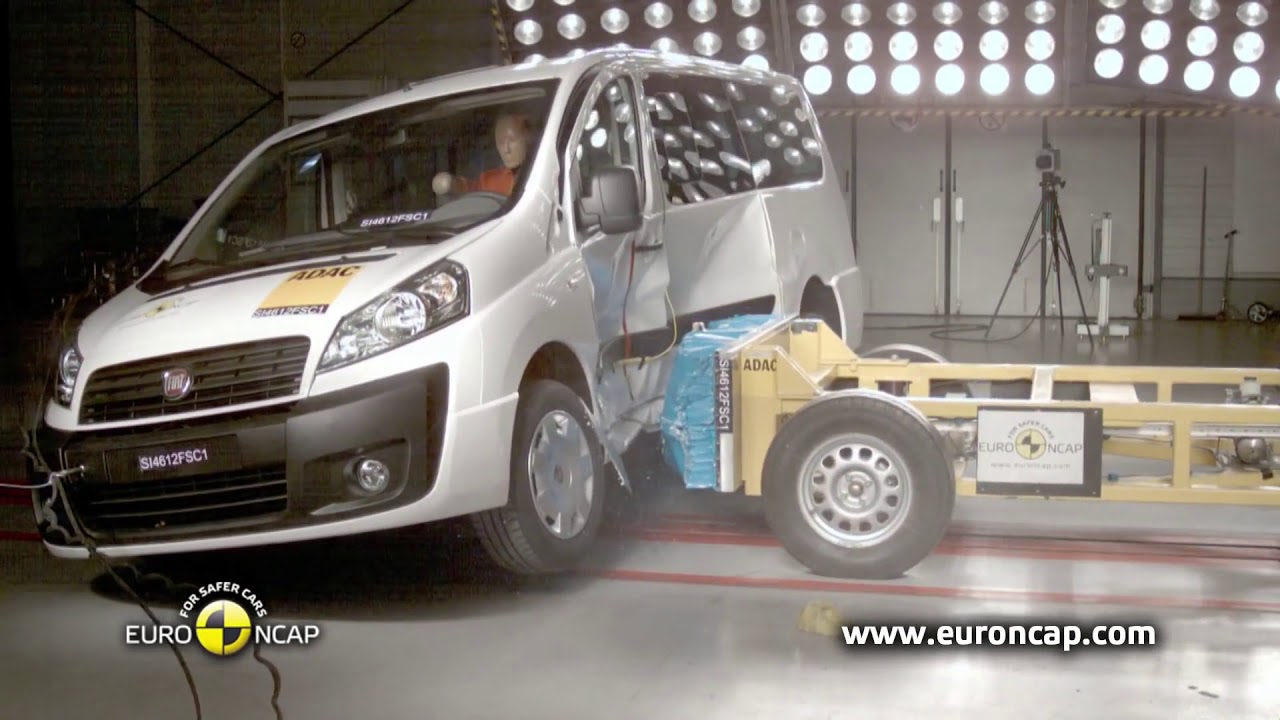 ⚠️Fiat Scudo   2012   Crash Test⚠️