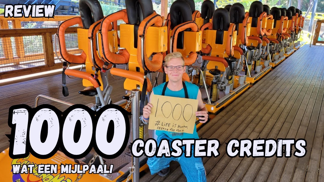 Ik behaal de 1000 Coaster Credits! WAT EEN MIJLPAAL!! | Cavallino Matto 2024