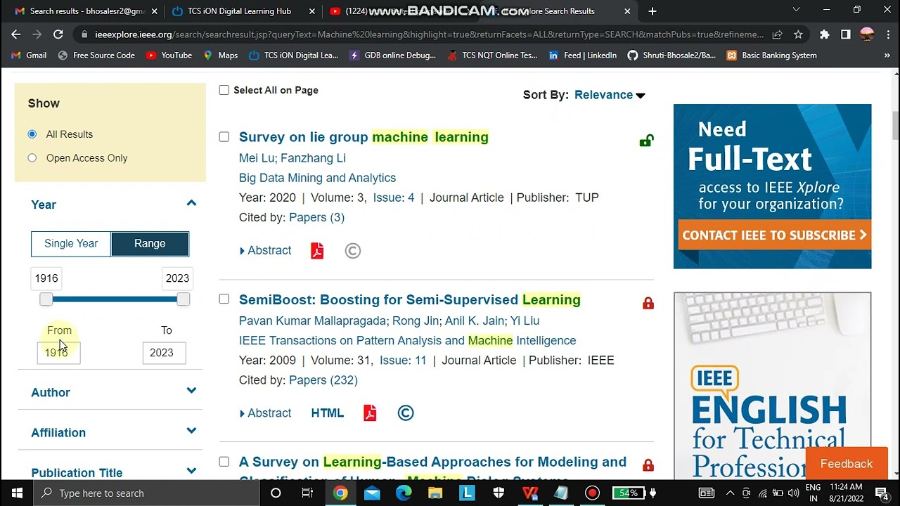 How to search and download IEEE base paper without login on it.