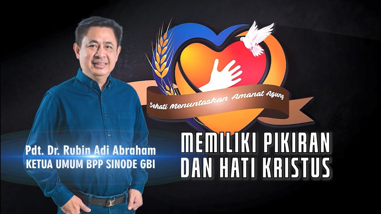 Pesan Ketua Umum Sinode GBI (September 2023)Pdt. Dr. Rubin Adi Abraham #pesanketum​​ #gbi