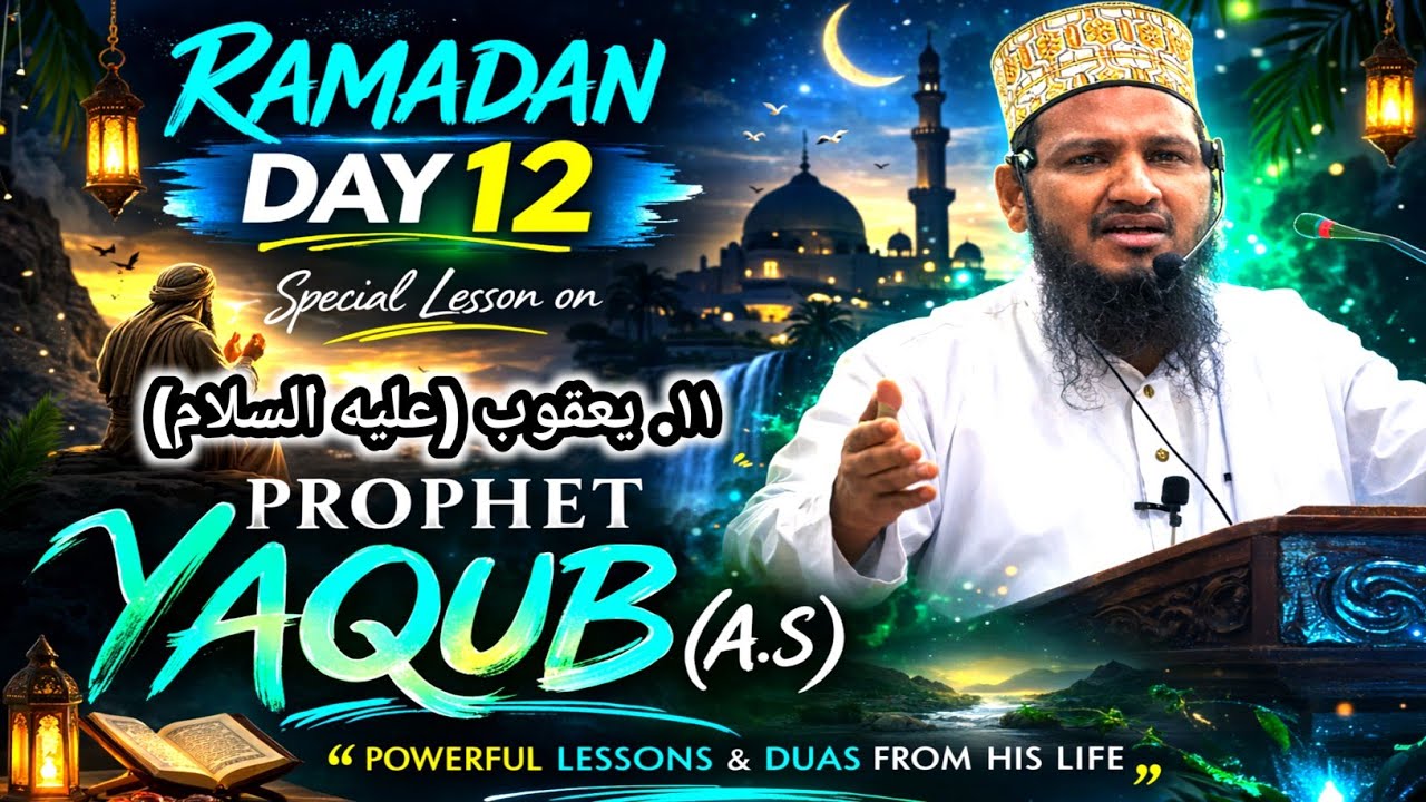(Day-12) நபி யாகூப் அலைஹிஸ்ஸலாம் அவர்களின் வரலாறு #tamilbayan #ramadan #tntj #satharkashifi #wahhabi