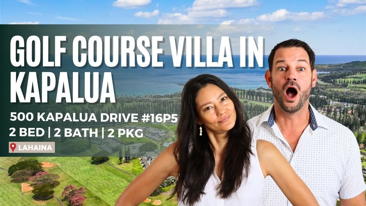 Golf Course Villa in Kapalua Maui | Updated 2-Bed w/ Lanai Views 🌴