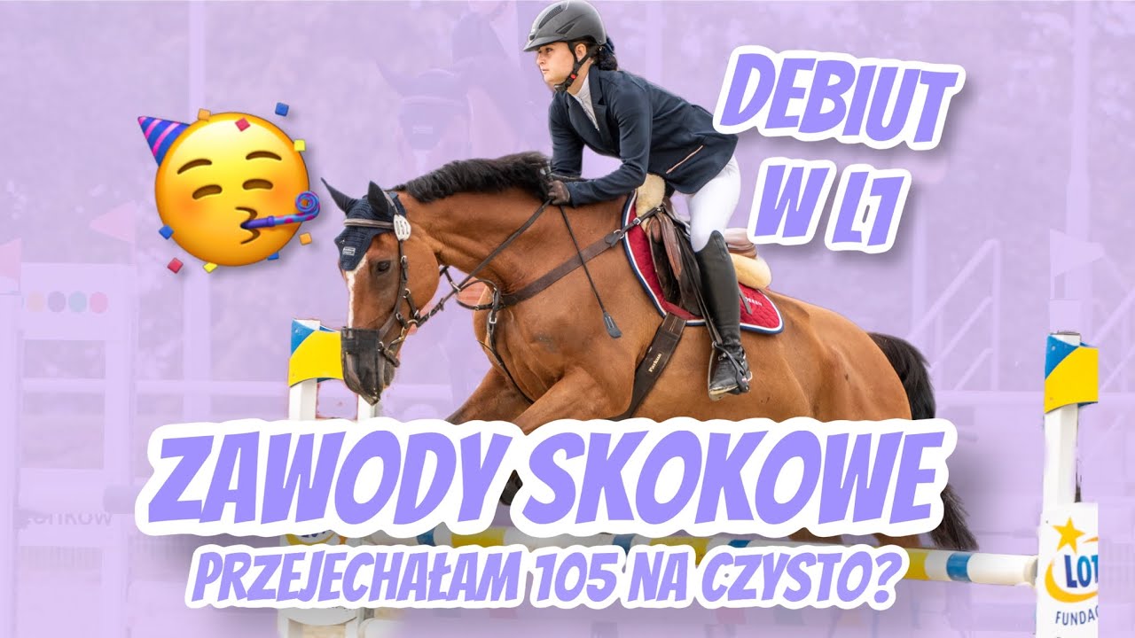 DEBIUT W L1🥳ZAWODY SKOKOWE💜