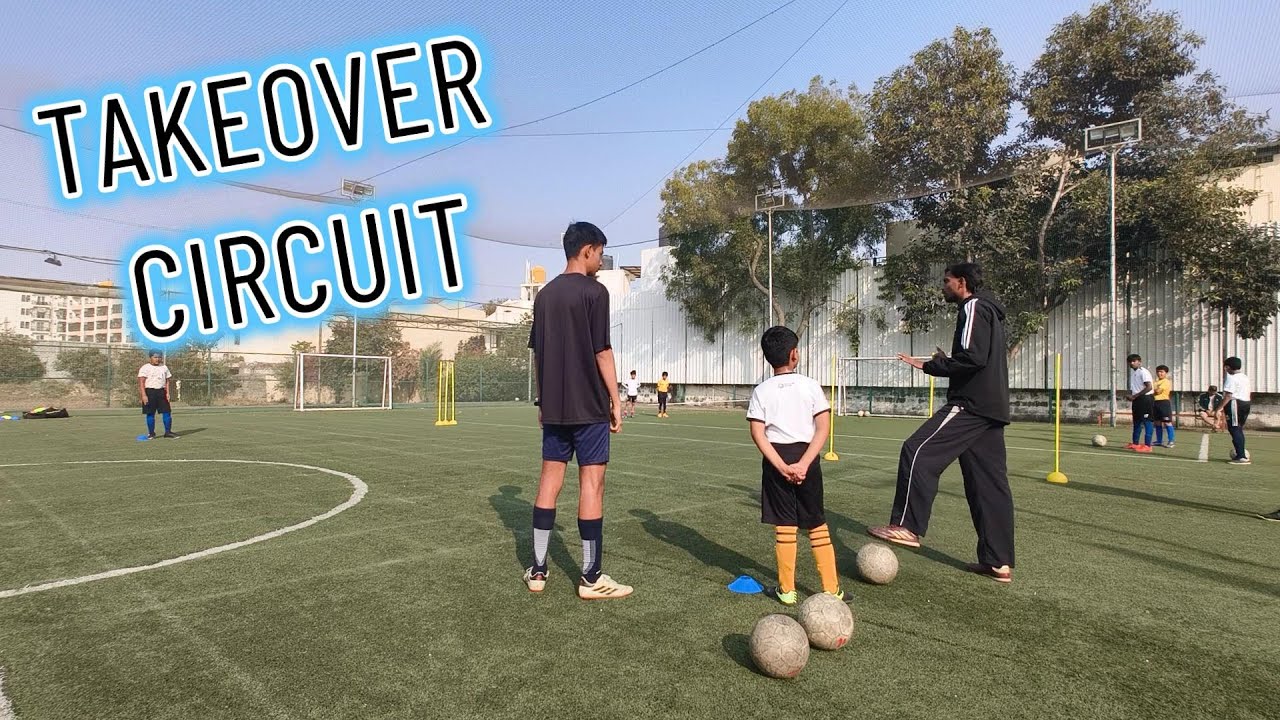 Football Drill - TAKEOVER circuit