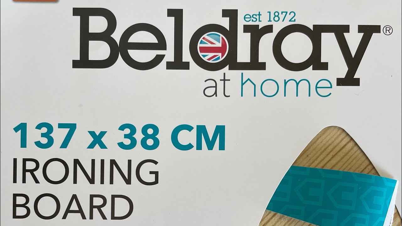 Beldray Ironing Board | Size A with Solid Steam Iron Rest | Beldray