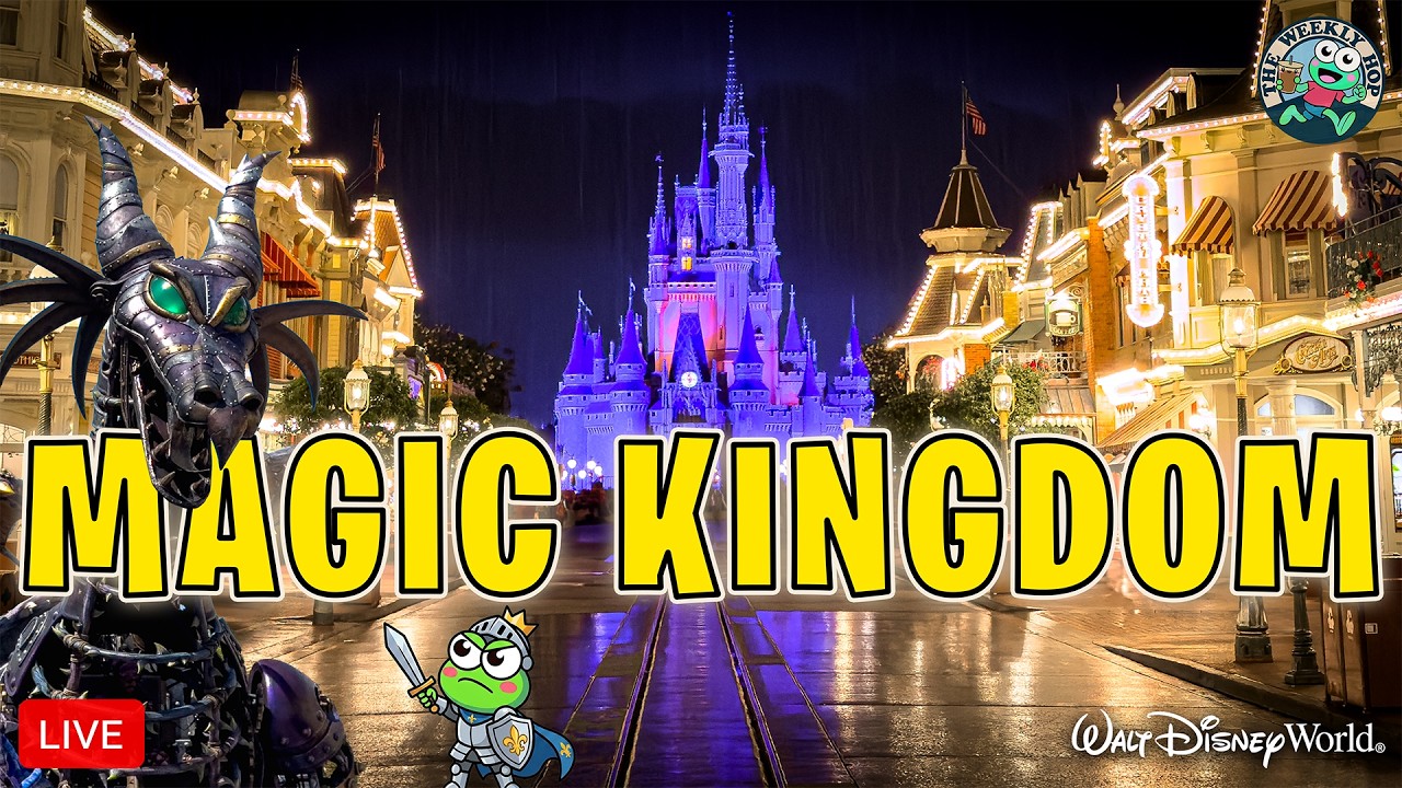 🔴 LIVE: Magic Kingdom! | Rides, Parades, Happily Ever After Fireworks & TRON! | Walt Disney World