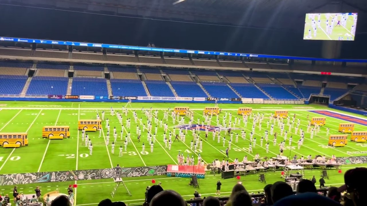 Hebron Band 2025 &ldquo;Field Trip&rdquo; @ BOA Super Regional San Antonio Finals Performance