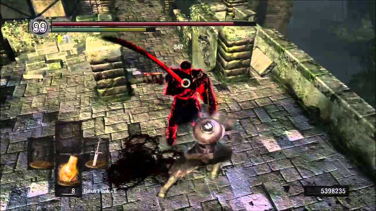 Dark Souls - DB spamming HP modder bites the dust.