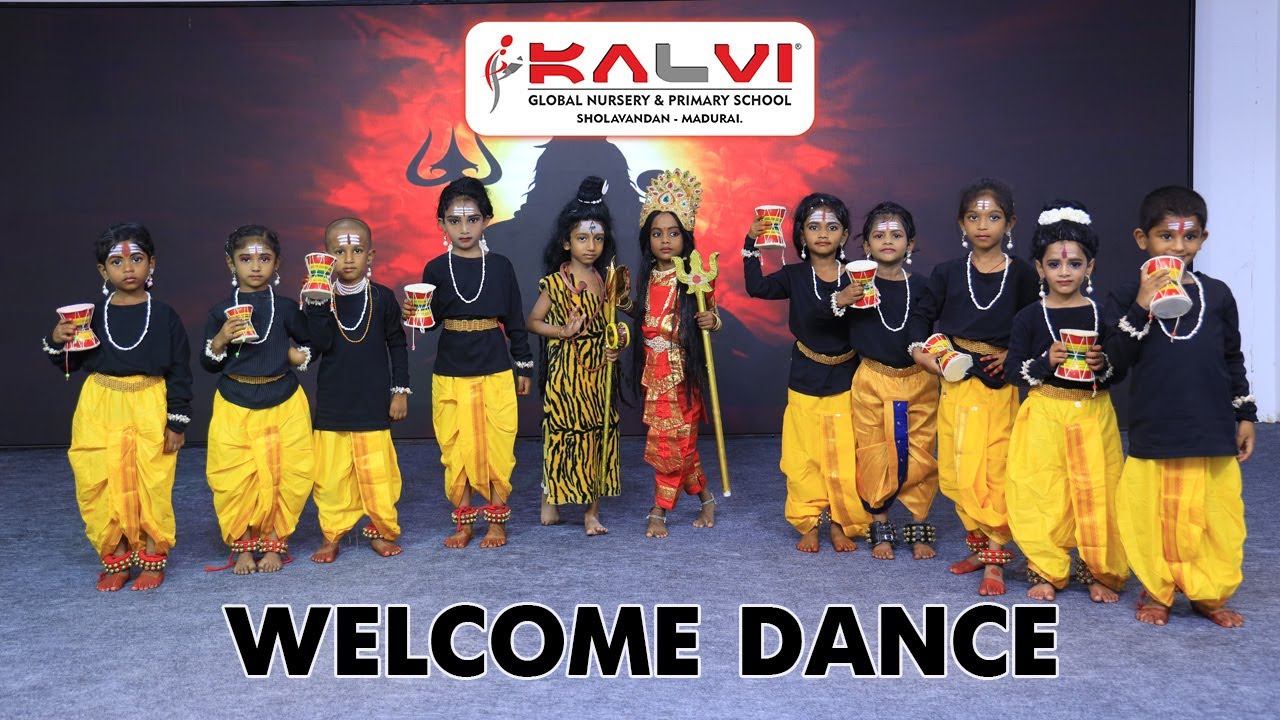 Welcome Dance | Graduation Day 2025 | Kalvi Global Nursery & Primary School - Sholavandan, Madurai