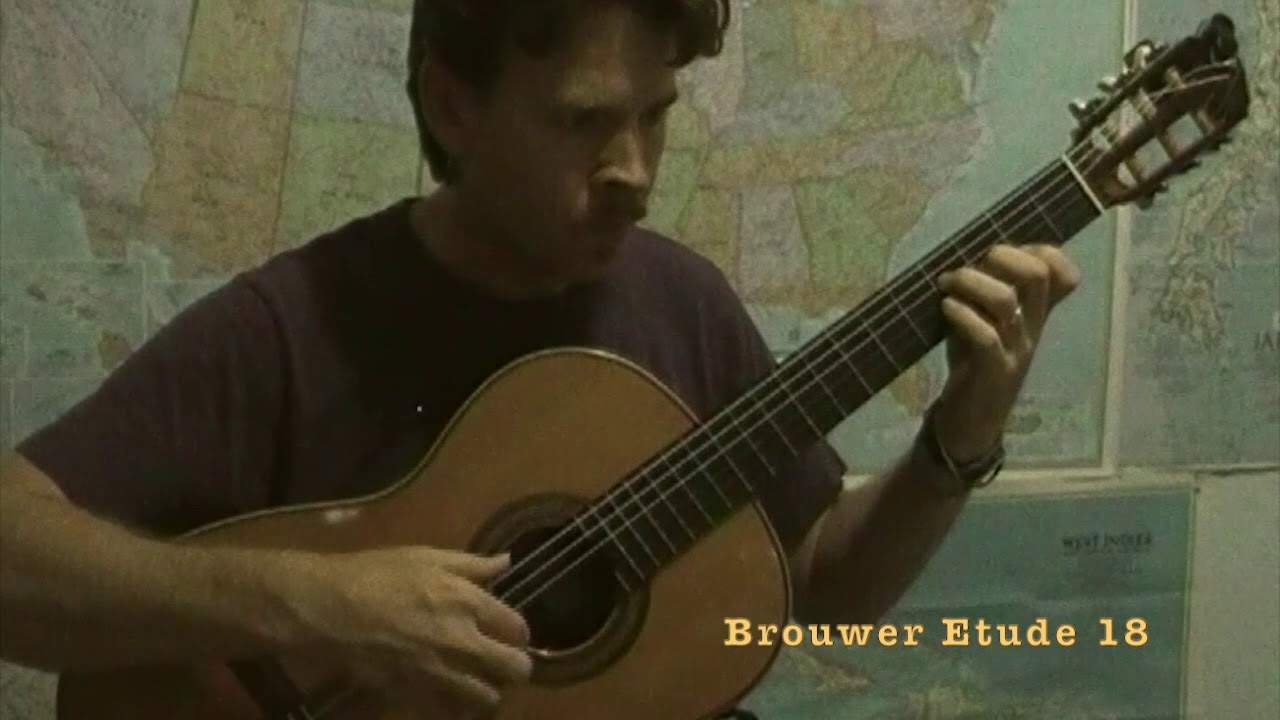 Leo Brouwer Etude 18