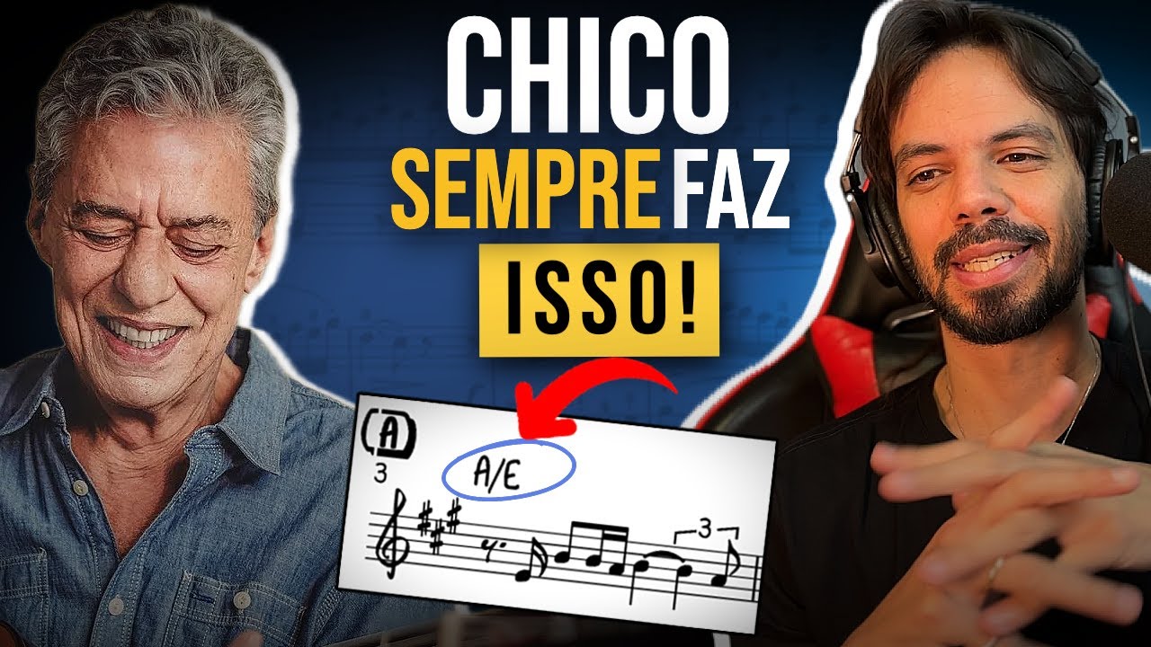 APRENDA COMO CHICO BUARQUE HARMONIZA SUAS CANÇÕES