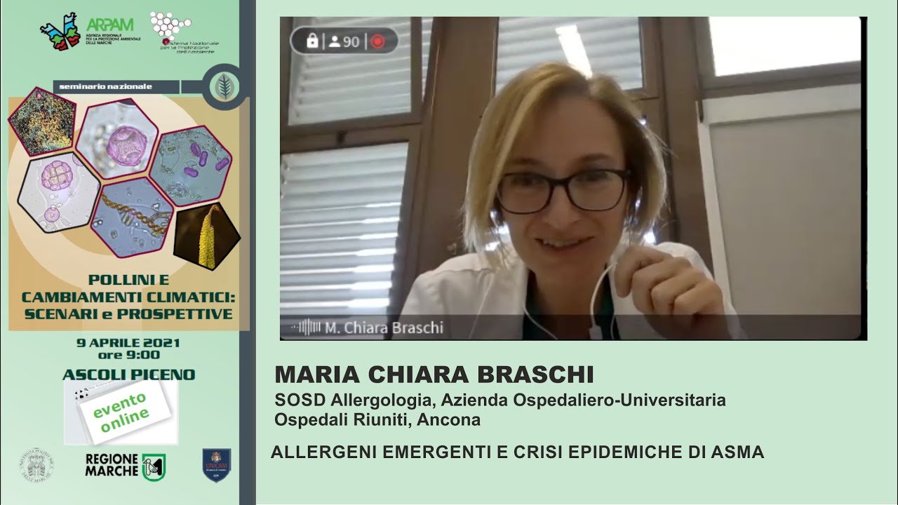 Maria Chiara Braschi - Allergeni emergenti e crisi epidemiche di asma