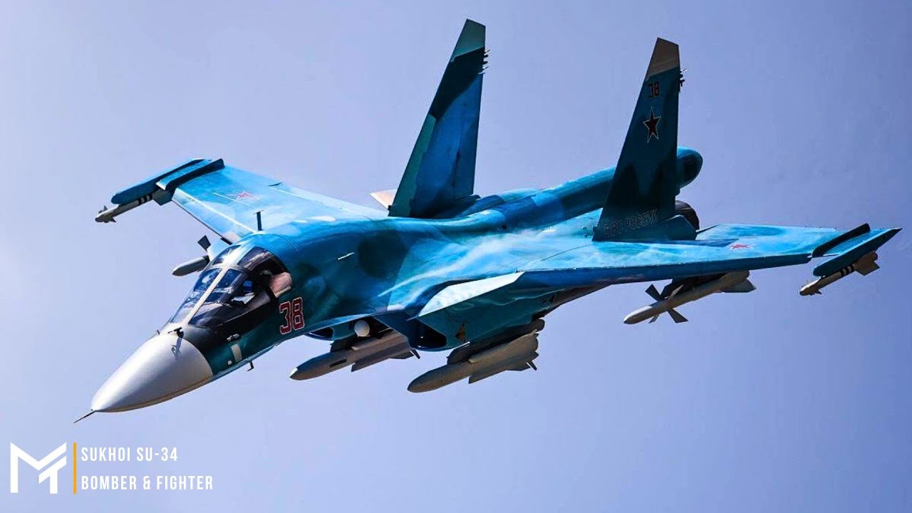 Multi-Purpose Fighter Jet! This Is The Russian SU-34 Fighter Jet That NATO Fears?!