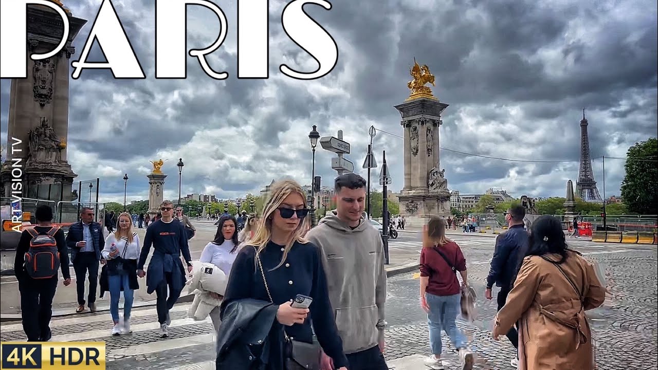 🇫🇷[PARIS 4K] WALK IN PARIS 