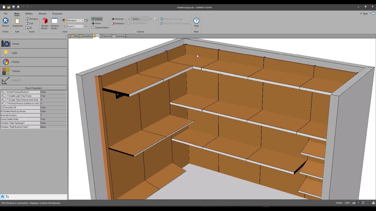 Salt Vestiere Cabinet Vision Tutorial