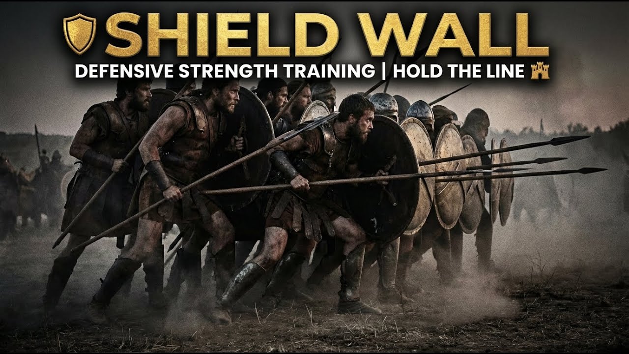 🛡️ SHIELD WALL — Defensive Strength Training | Hold the Line 🏰