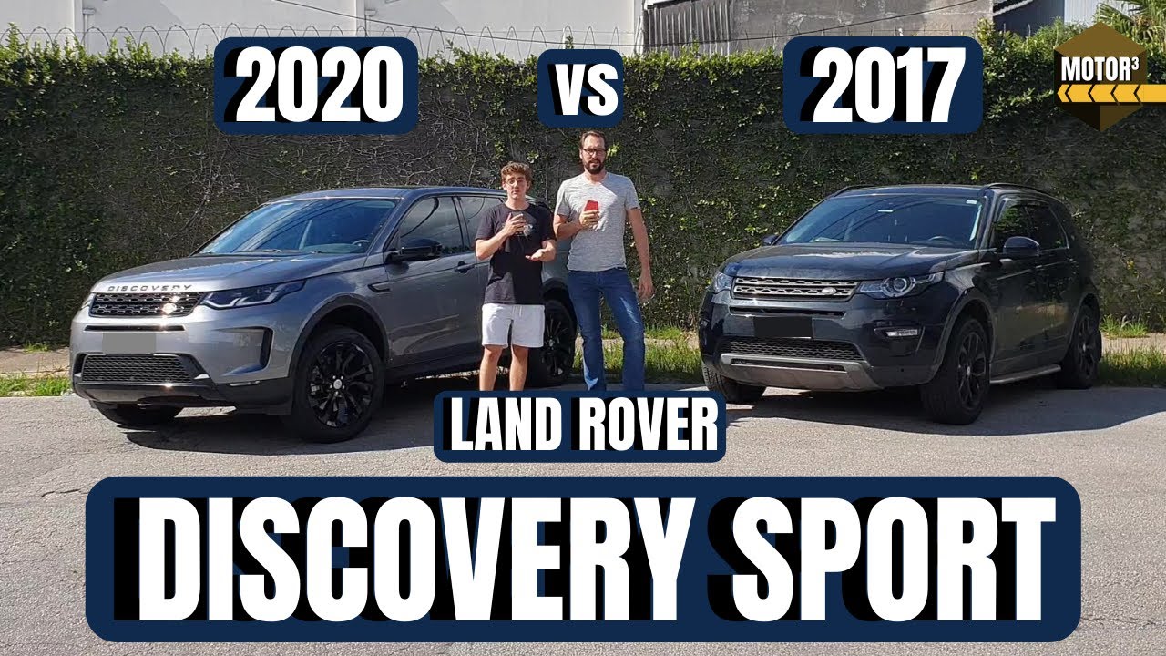 Comparativo: Land Rover Discovery Sport 2017 x 2020!