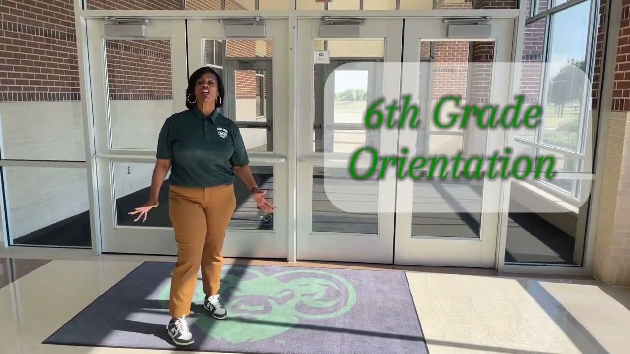 Welcome and 6th Grade Orientation Information