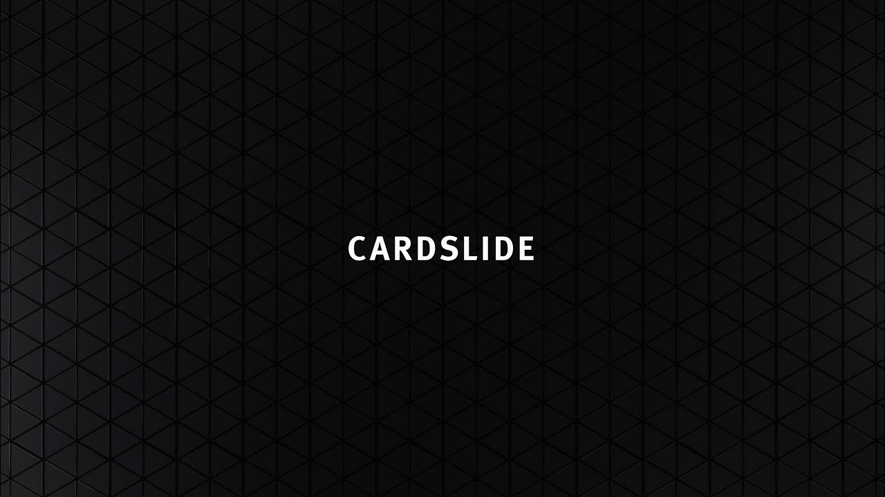 Secrid &bull; Cardslide
