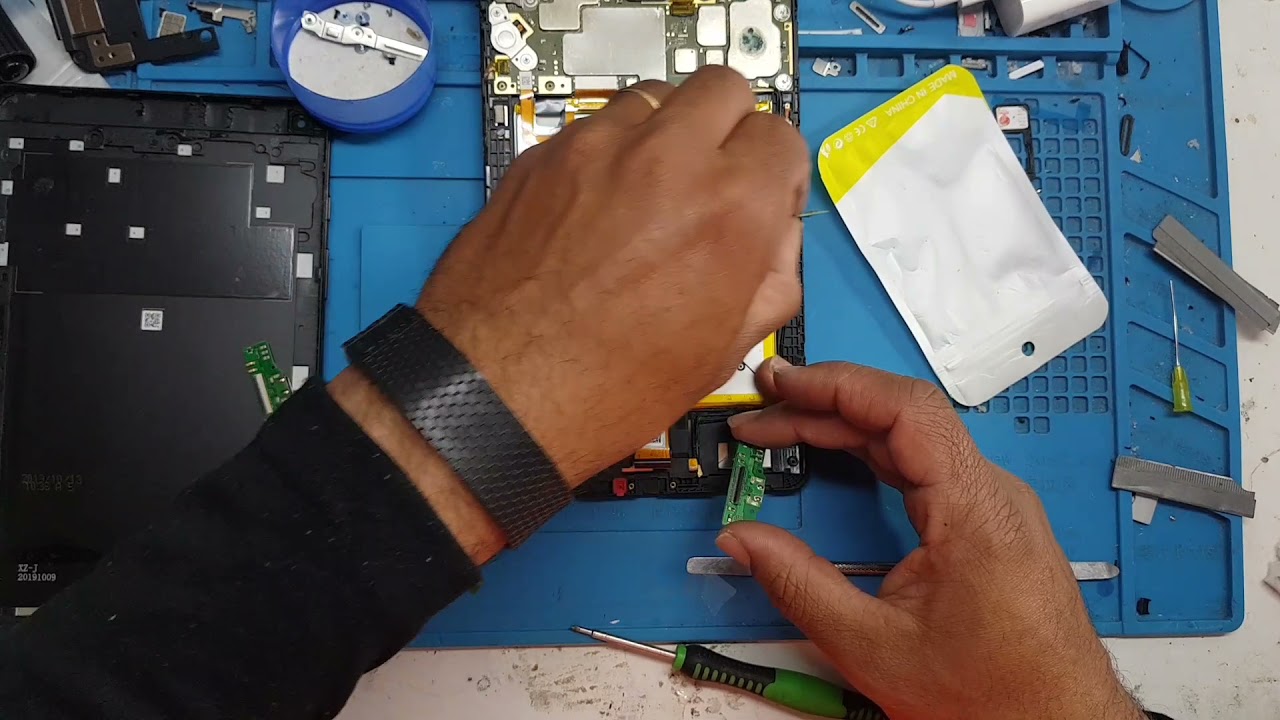 COMO TROCAR CONECTOR DE CARGA TABLET SAMSUNG TAB A8 mod t295