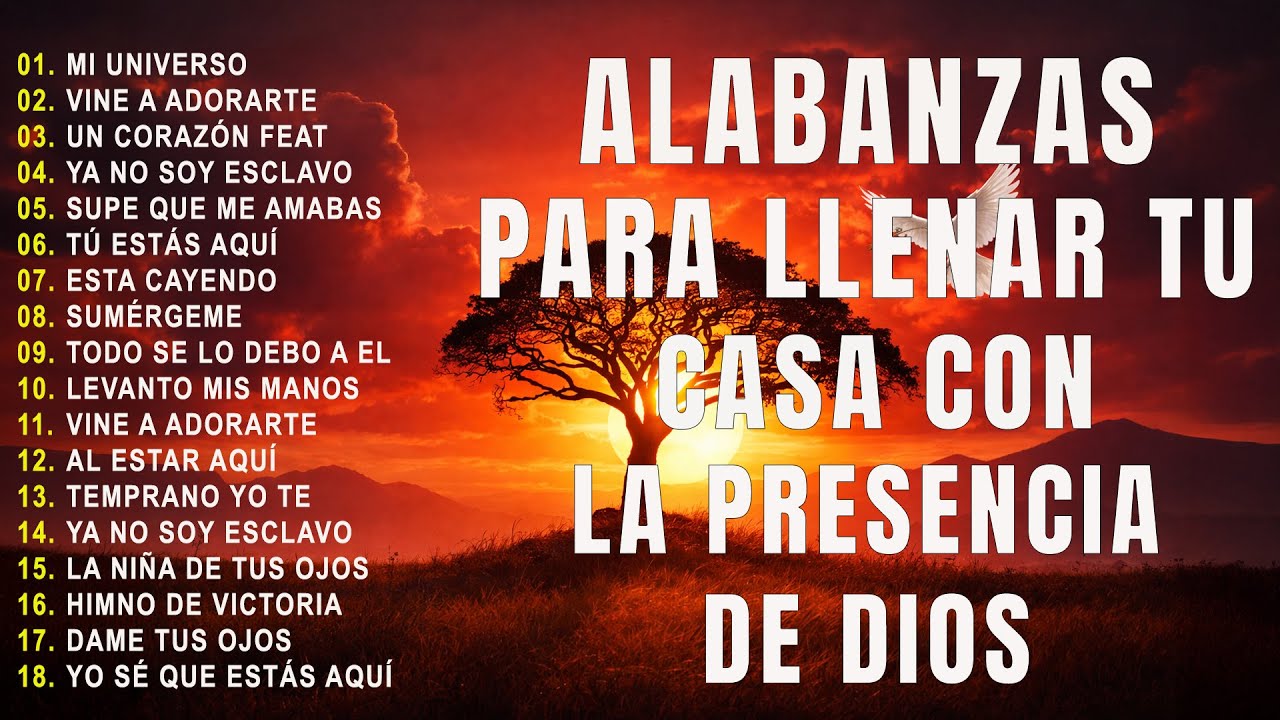 1️⃣CREO EN TI - HERMOSO NOMBRE - A TI ME RINDO 🌟ALABANZAS PARA EXPULSAR TODO MAL DE TU VIDA