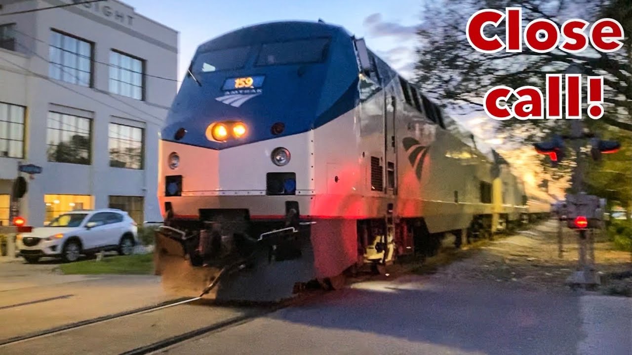 Amtrak 91 goes into Emergency in Ybor City!
