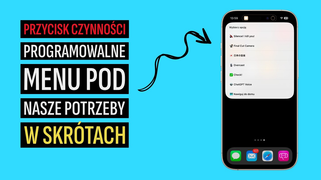 Sekretne menu w iPhone? Zbuduj je sam w Skr&oacute;tach!