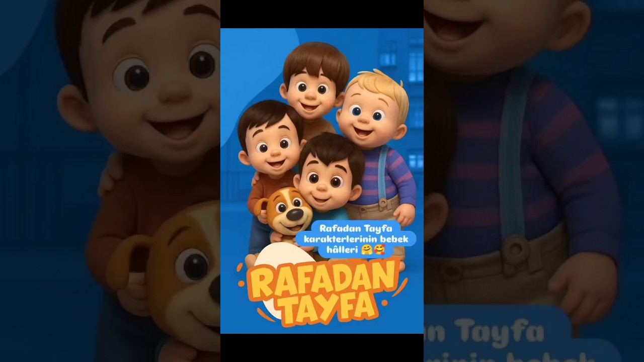 rafadan Tayfa karakterlerinin bebek halleri 😂 