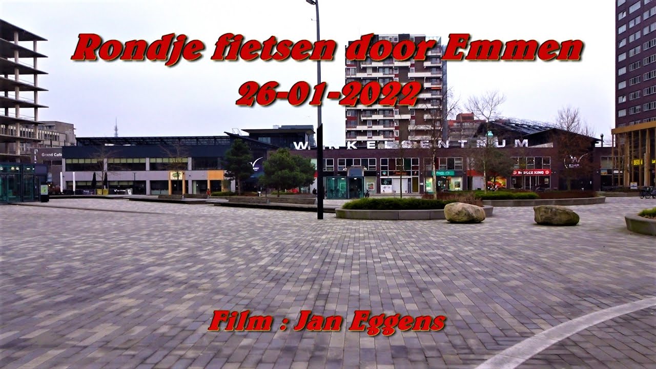 Rondje fietsen door Emmen 26 01 2022