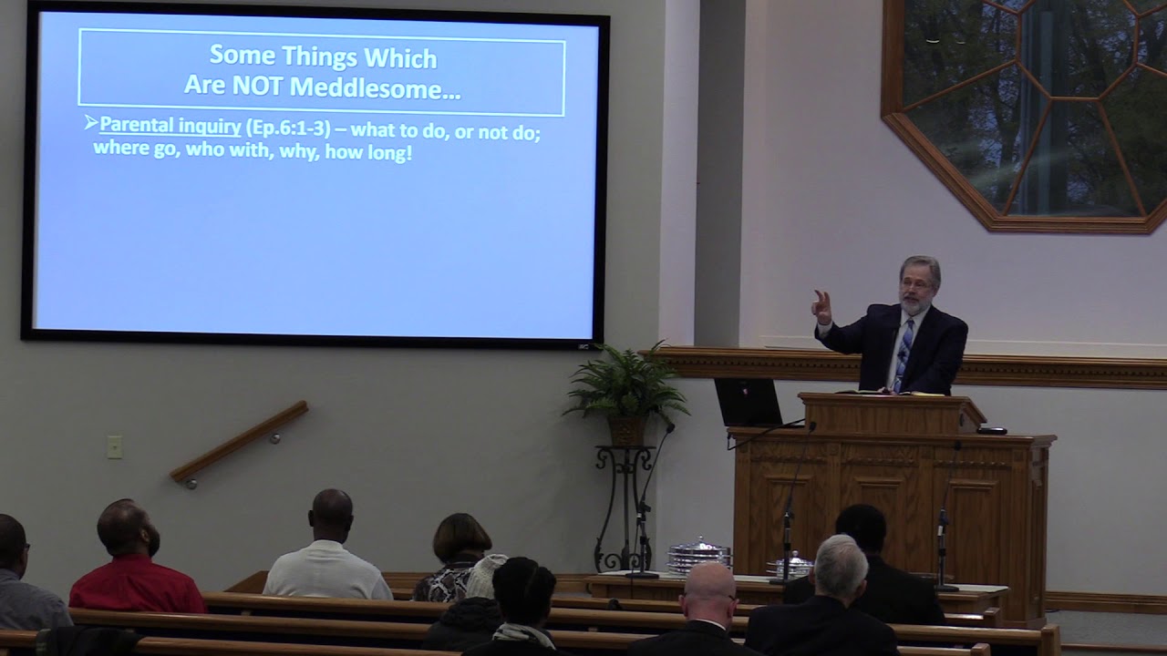 A Busybody In Other People's Matters