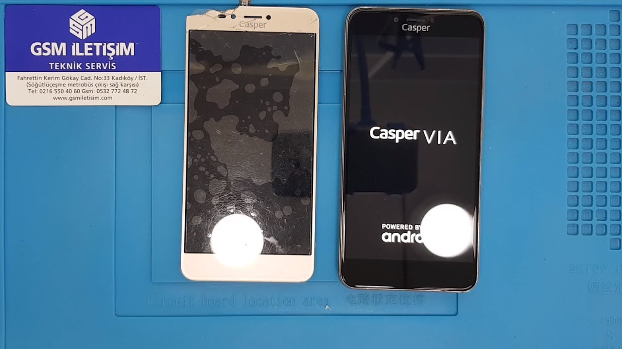 Casper Via M3 Ekran Değişimi