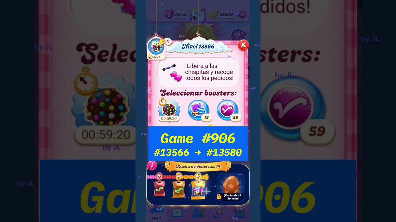 Game #906 - Levels #13566 ➡️ #13580 - Full Game Android -📱- Candy Crush Saga 2026