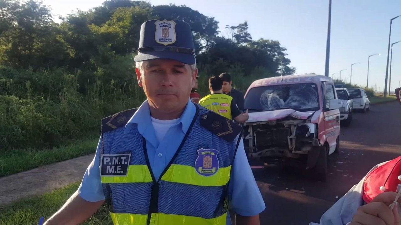 VIOLENTO ACCIDENTE EN ZONA DE LA COSTANERA SAN ISIDRO.
