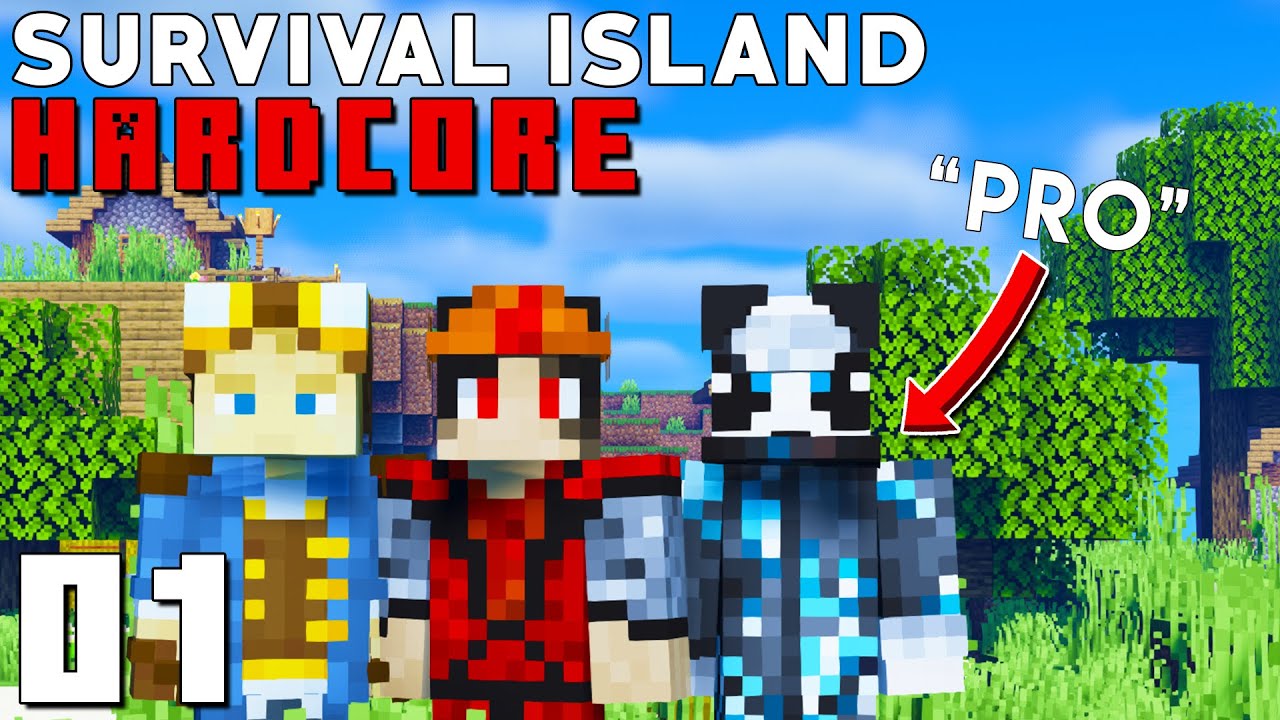 Minecraft Multiplayer Survival Island Hardcore #1: Best Seed | Minecraft 1.16 Survival