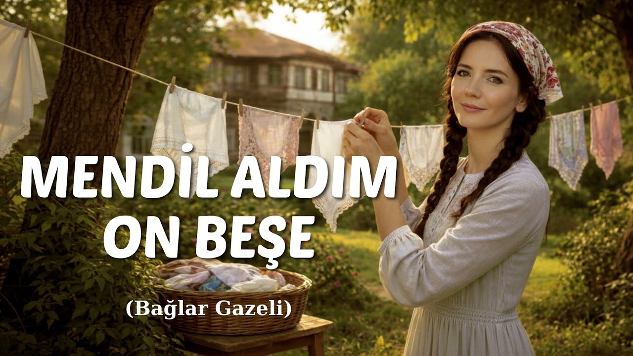 MENDİL ALDIM ON BEŞE / Bağlar Gazeli