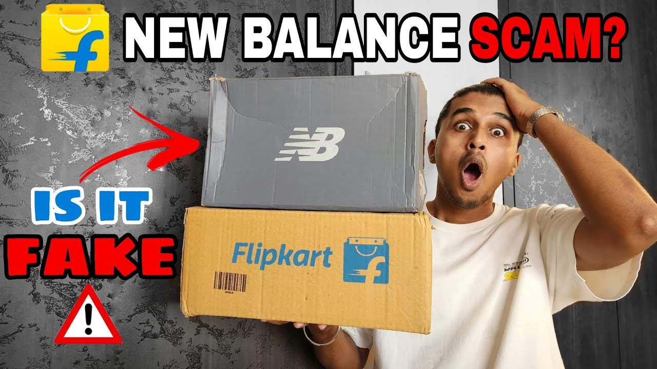 FLIPKART продает ПОДДЕЛЬНЫЕ кроссовки New Balance?