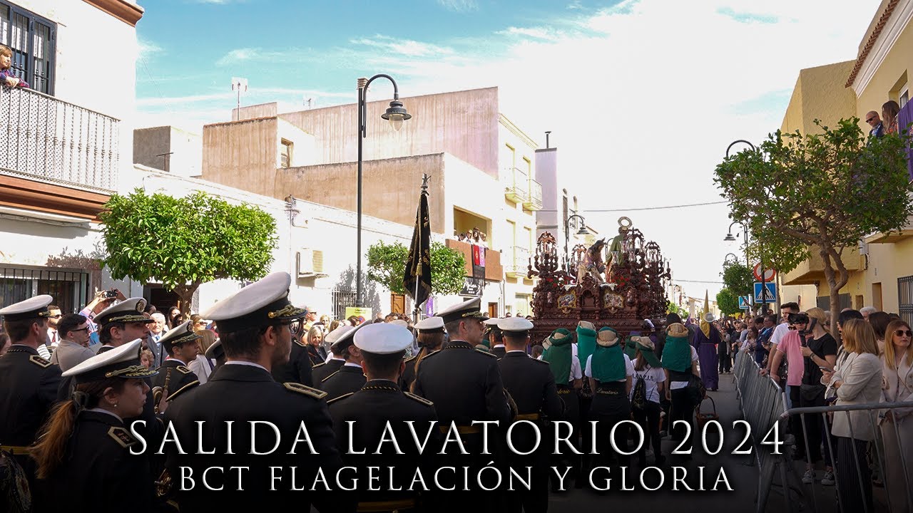 SALIDA LAVATORIO - BCT FLAGELACIÓN Y GLORIA DE ELCHE - VERA 2024