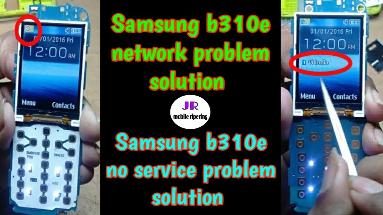 Samsung b310e network problem solution | Samsung b310e no service problem solution