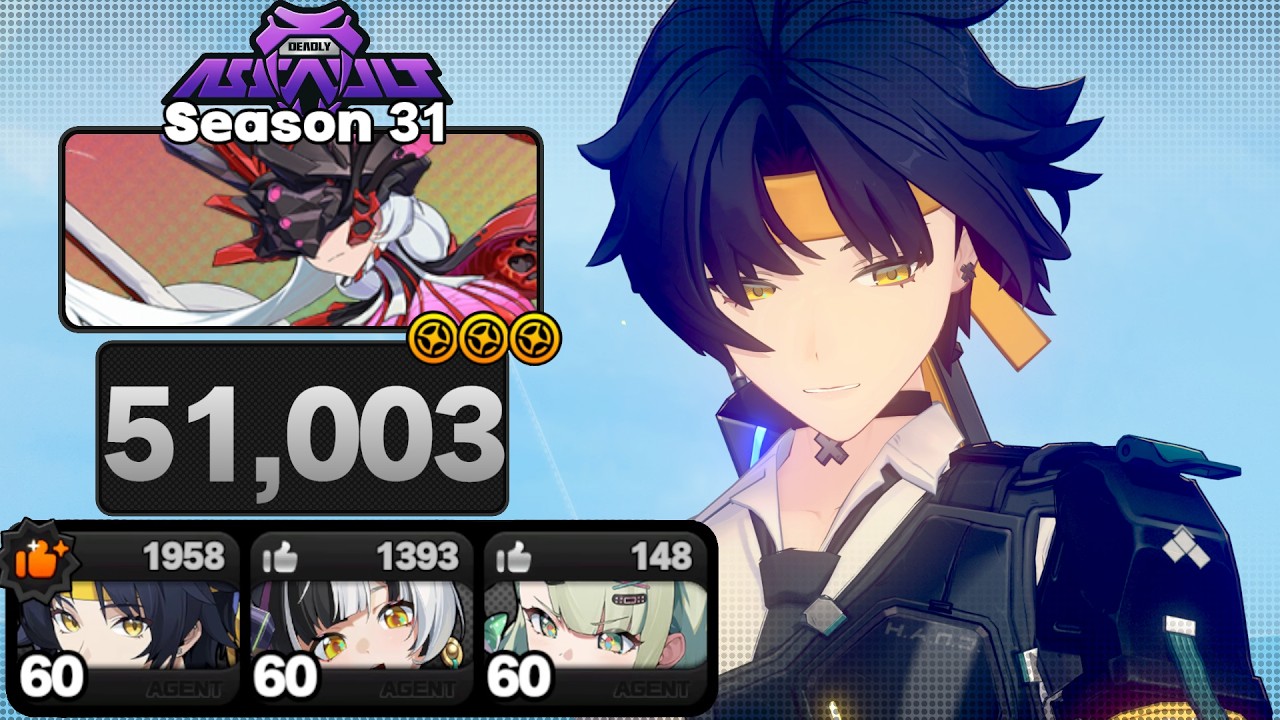 M0R1 Harumasa 51k Defiler | ZZZ Deadly Assault 2.6 (S31)
