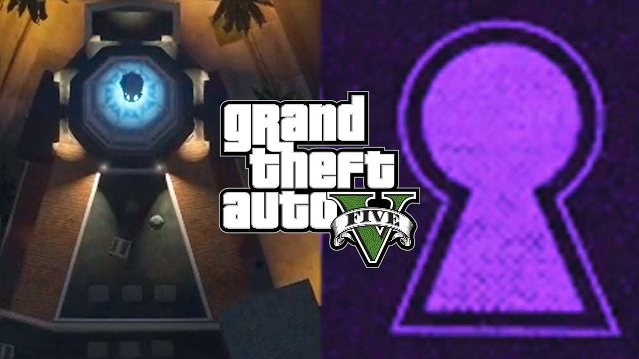 GTA V - Purple Mural Keyhole & X Found?