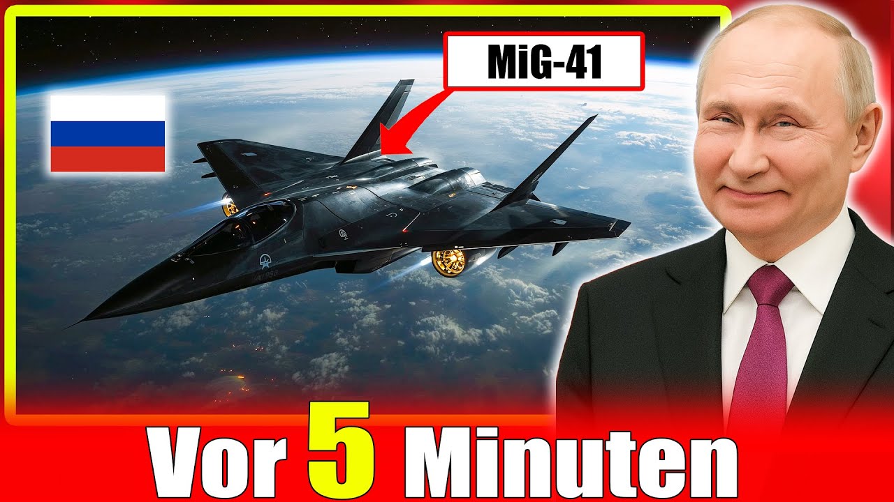 UNFASSBAR SCHNELL! MiG-41 fliegt mit MACH 5 und jagt sogar SATELLITEN!