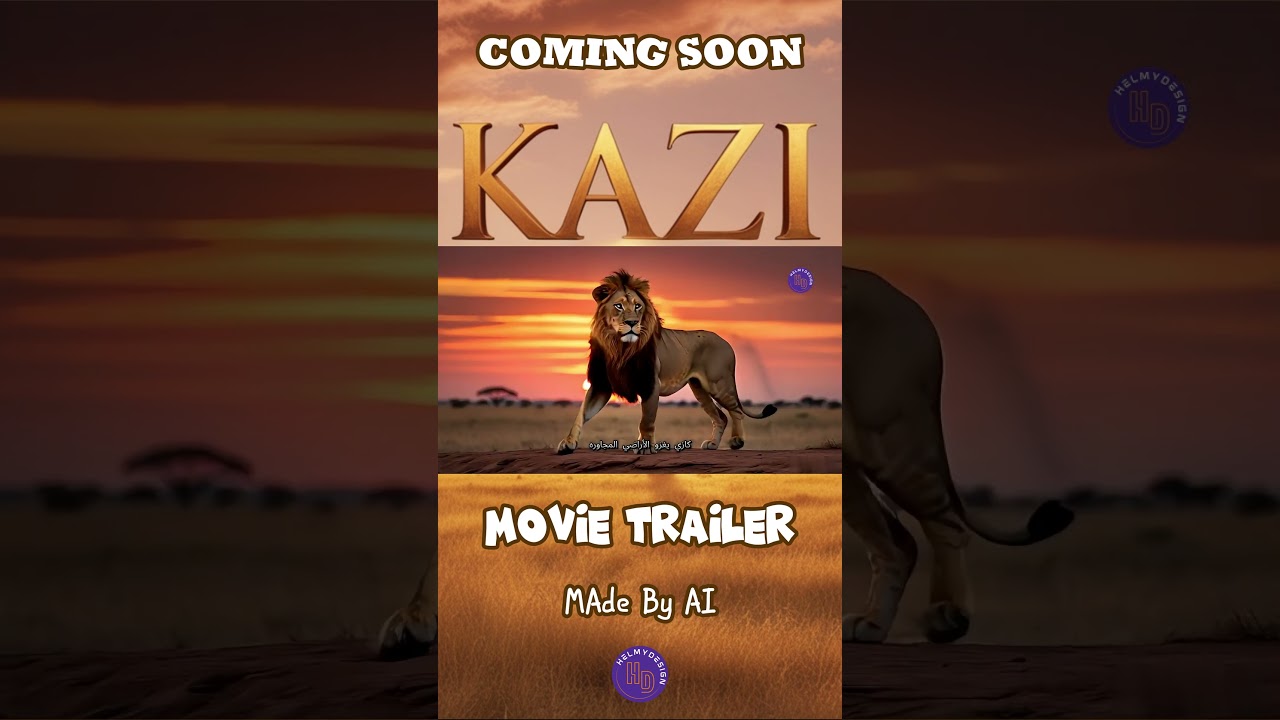 Kazi: King of the Savannah | AI Wildlife Documentary Video | Kingdom of the Savannah | Trailer.