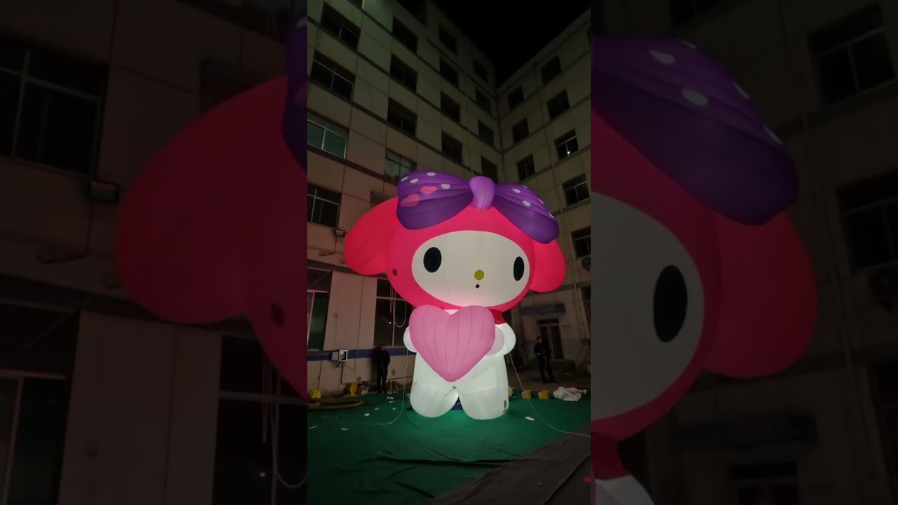 Light Inflatable Balloon Mascot for 2023 #Stagedesign Advertising Decoration