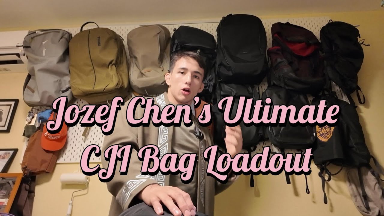 Jozef Chen’s Ultimate CJI Bag Loadout