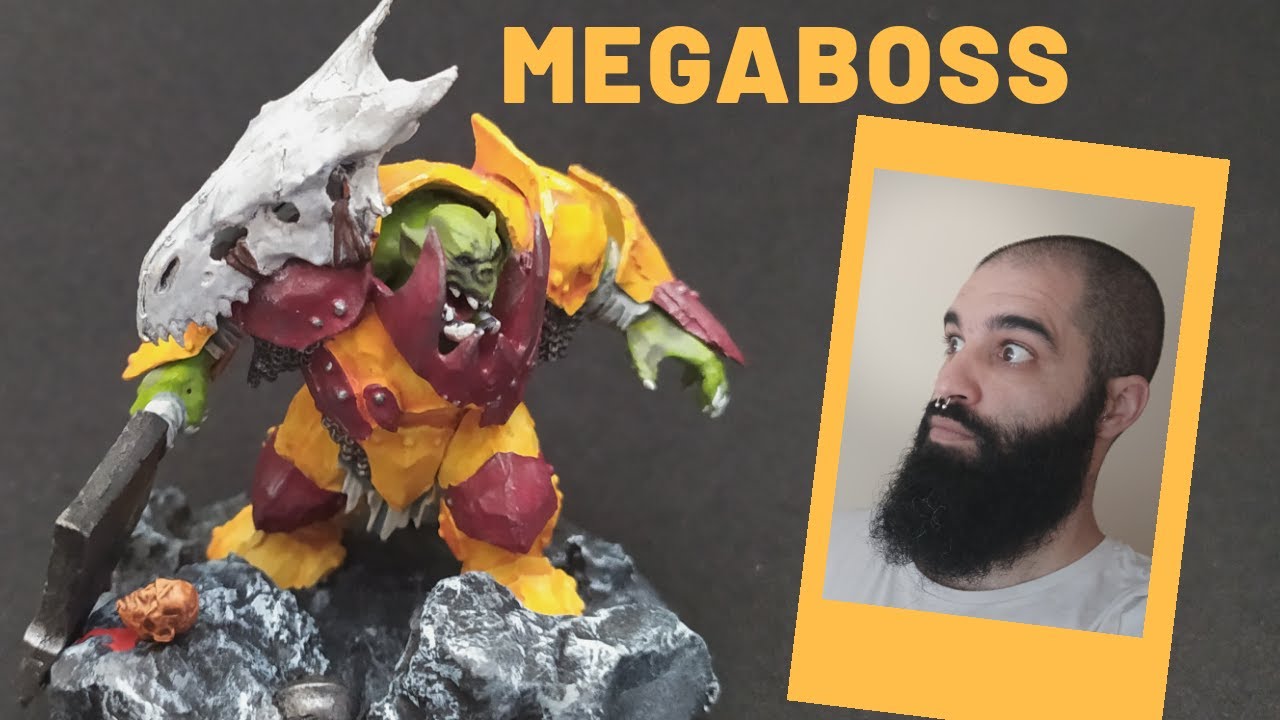 🤬How to paint MEGABOSS Ironjawz Orruks🤬 // Como pintar ejercito Ironjawz Orruk